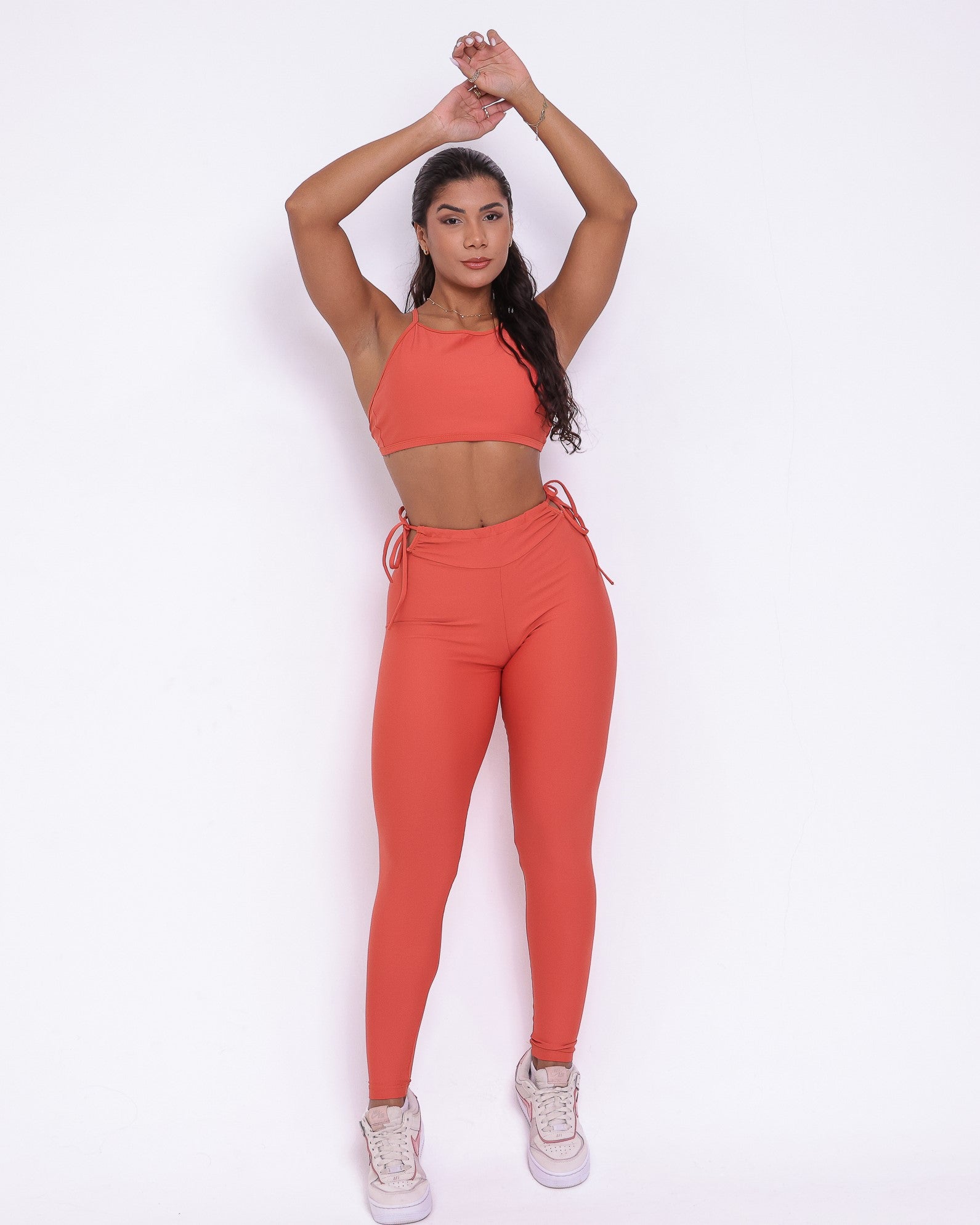 Conjunto Legging Empina Bumbum Ajuste Light + Top Paula