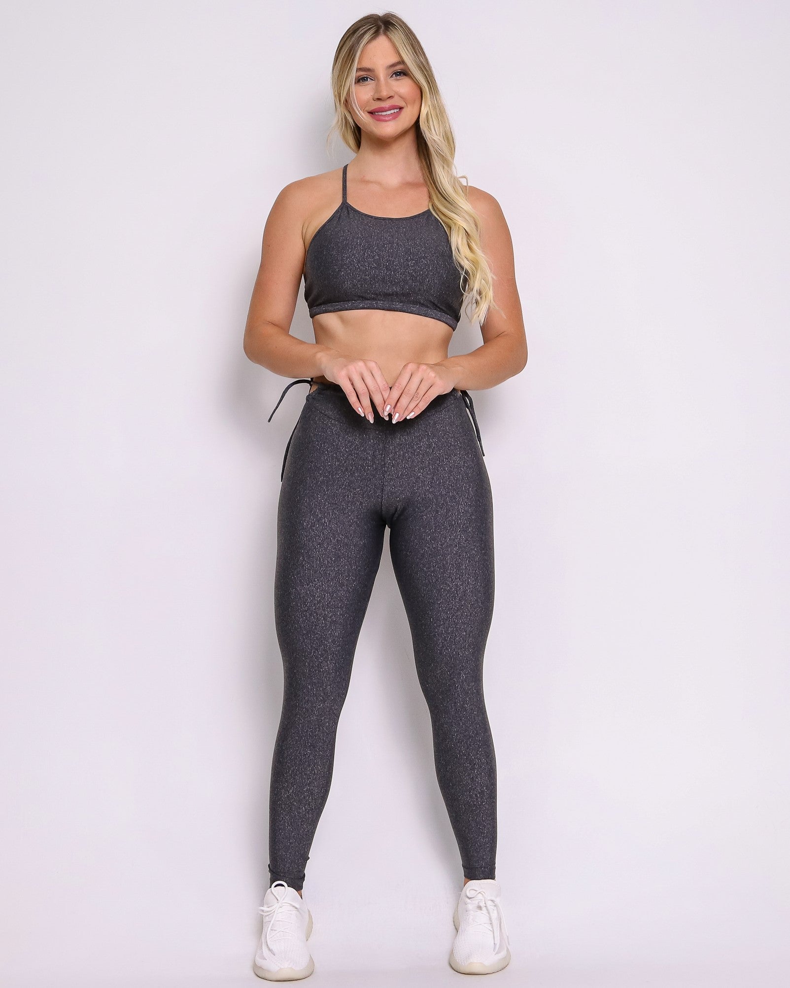 Conjunto Legging Empina Bumbum Ajuste Light + Top Paula