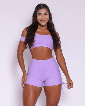 Conjunto Short Básico Cross Light + Top Ciganinha