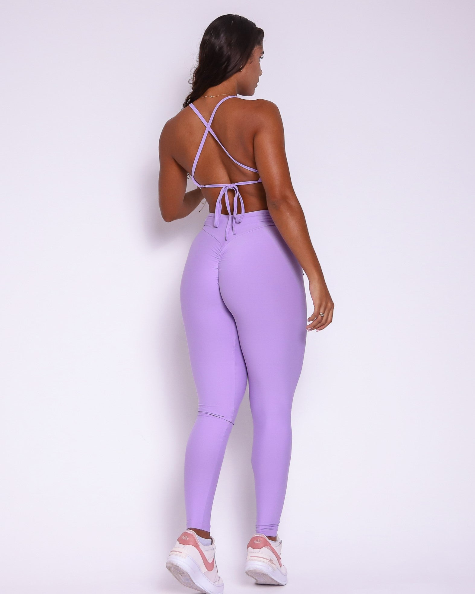 Conjunto Legging Empina Bumbum Ajuste Light + Top Paula