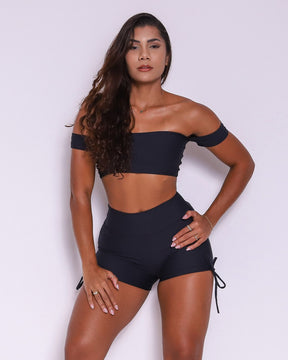 Conjunto Short Básico Cross Light + Top Ciganinha