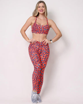 Conjunto Legging Empina Bumbum Savana + Top Naty