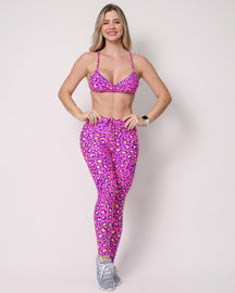 Conjunto Legging Empina Bumbum Savana + Top Angie